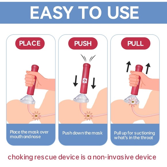 Choking Rescue Device - Red - Picture 5 of 6